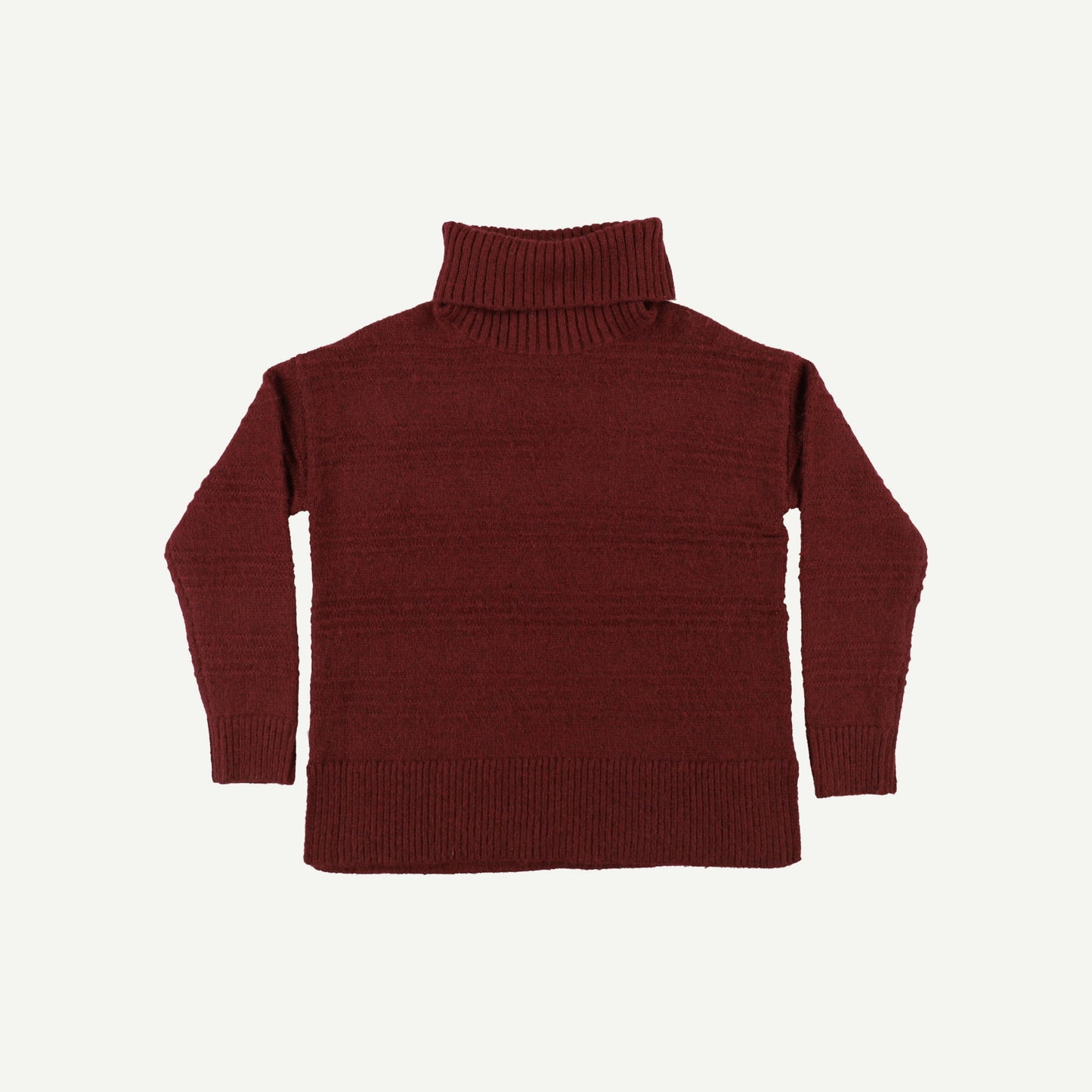 Snug Recycled Polo Neck Knitted Jumper