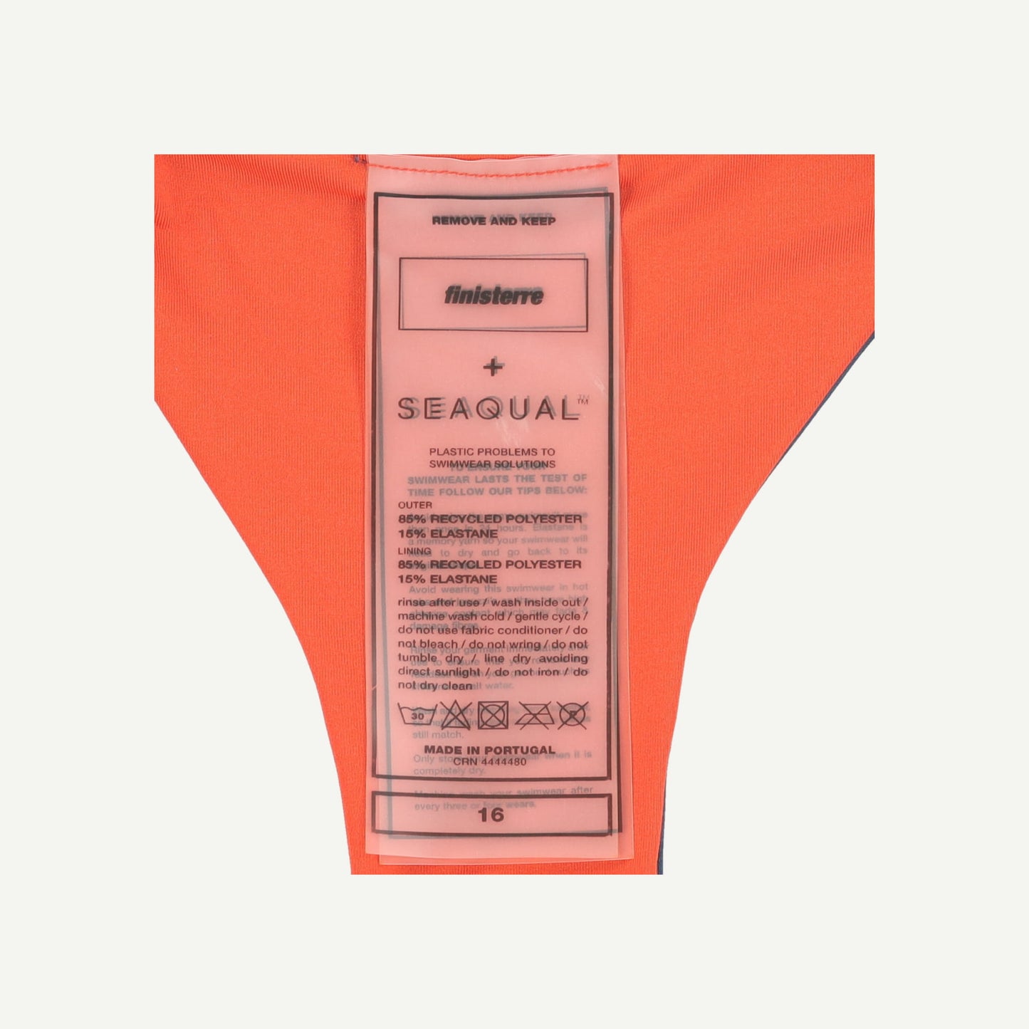 Finisterre X Seaqual Reversible Bikini top