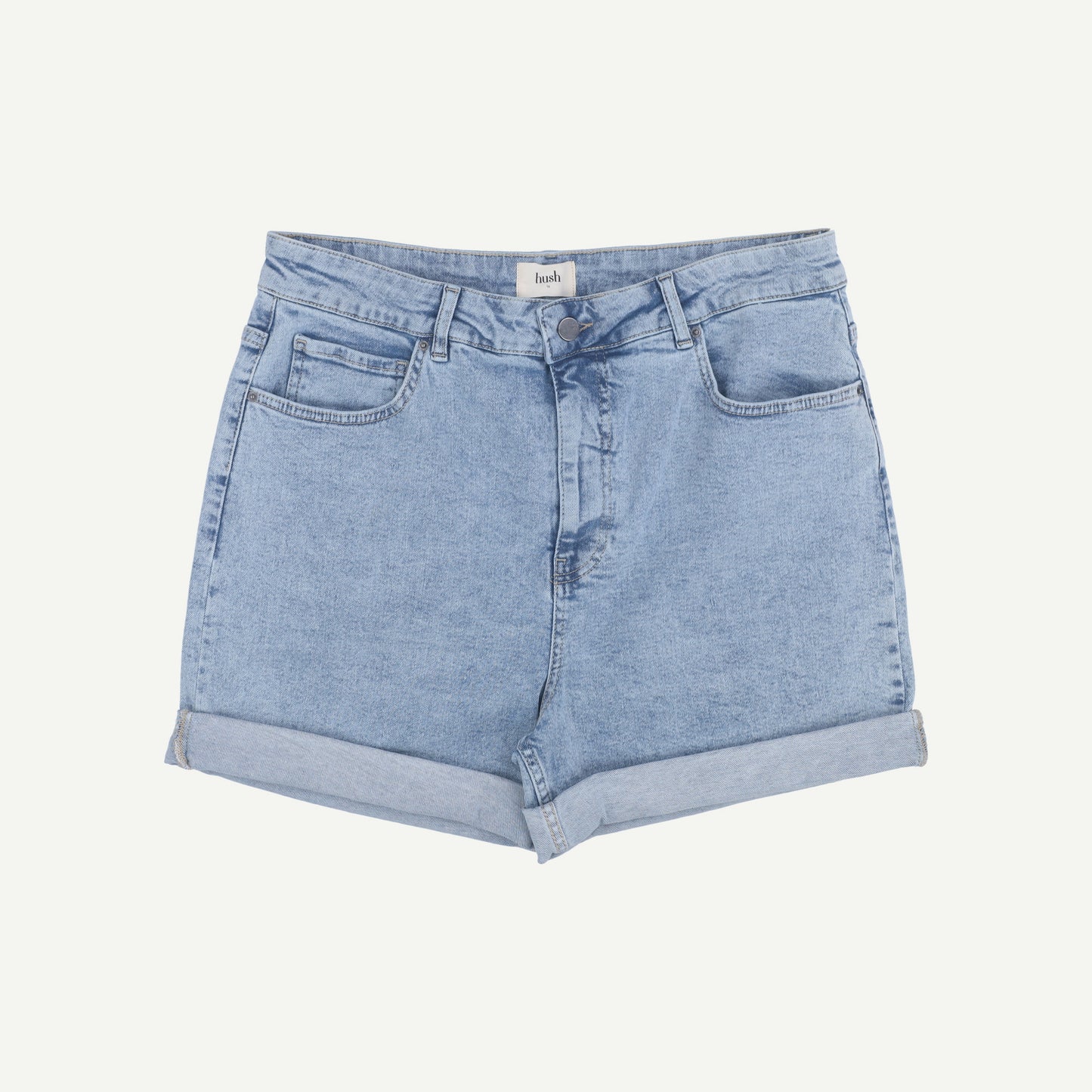 High Waist Denim Shorts