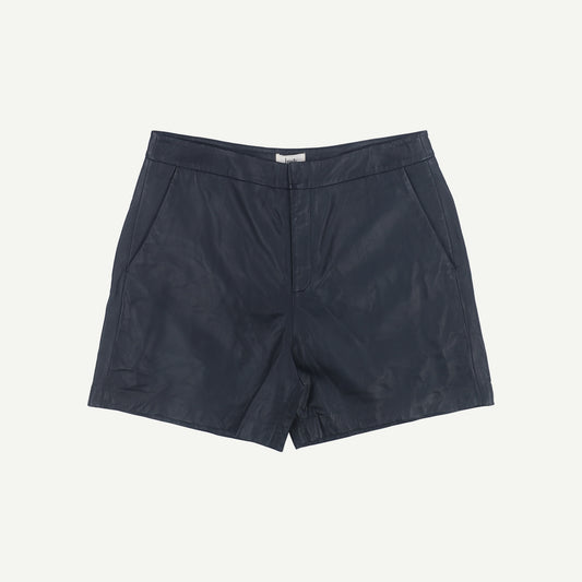 Paola Leather Shorts