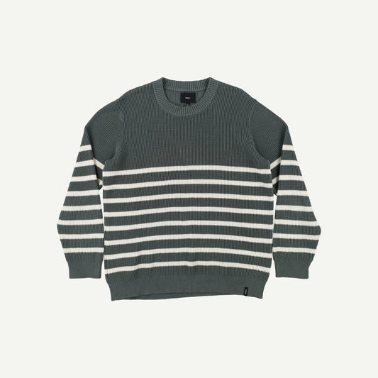 Trippet Striped Waffle Knit Jumper