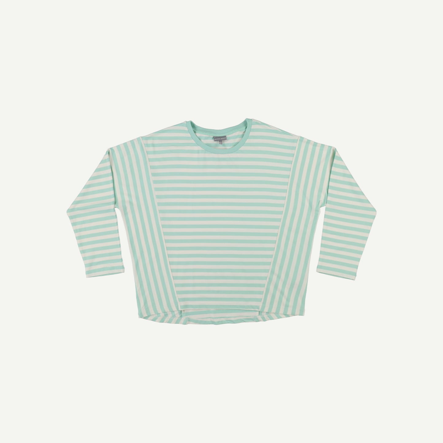 Stripe Relaxed Jersey Top