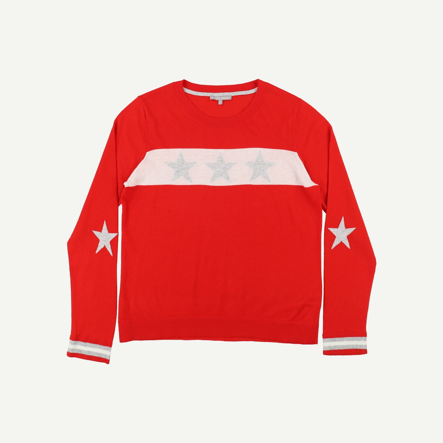 Triple Star Motif Jumper