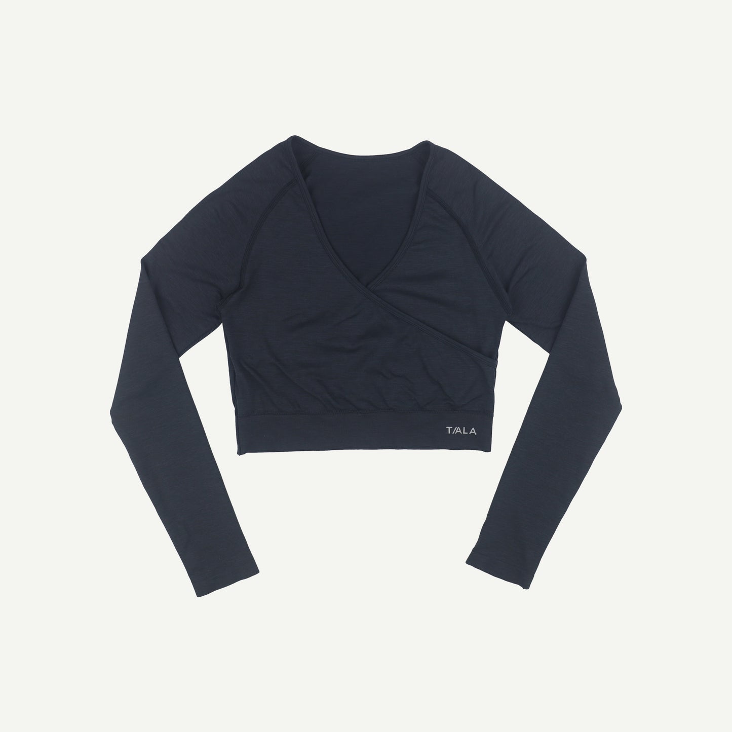 Sculpt Seamless Wrap Long Sleeve Crop Top