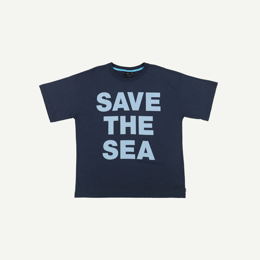Save The Sea Oversized Tee
