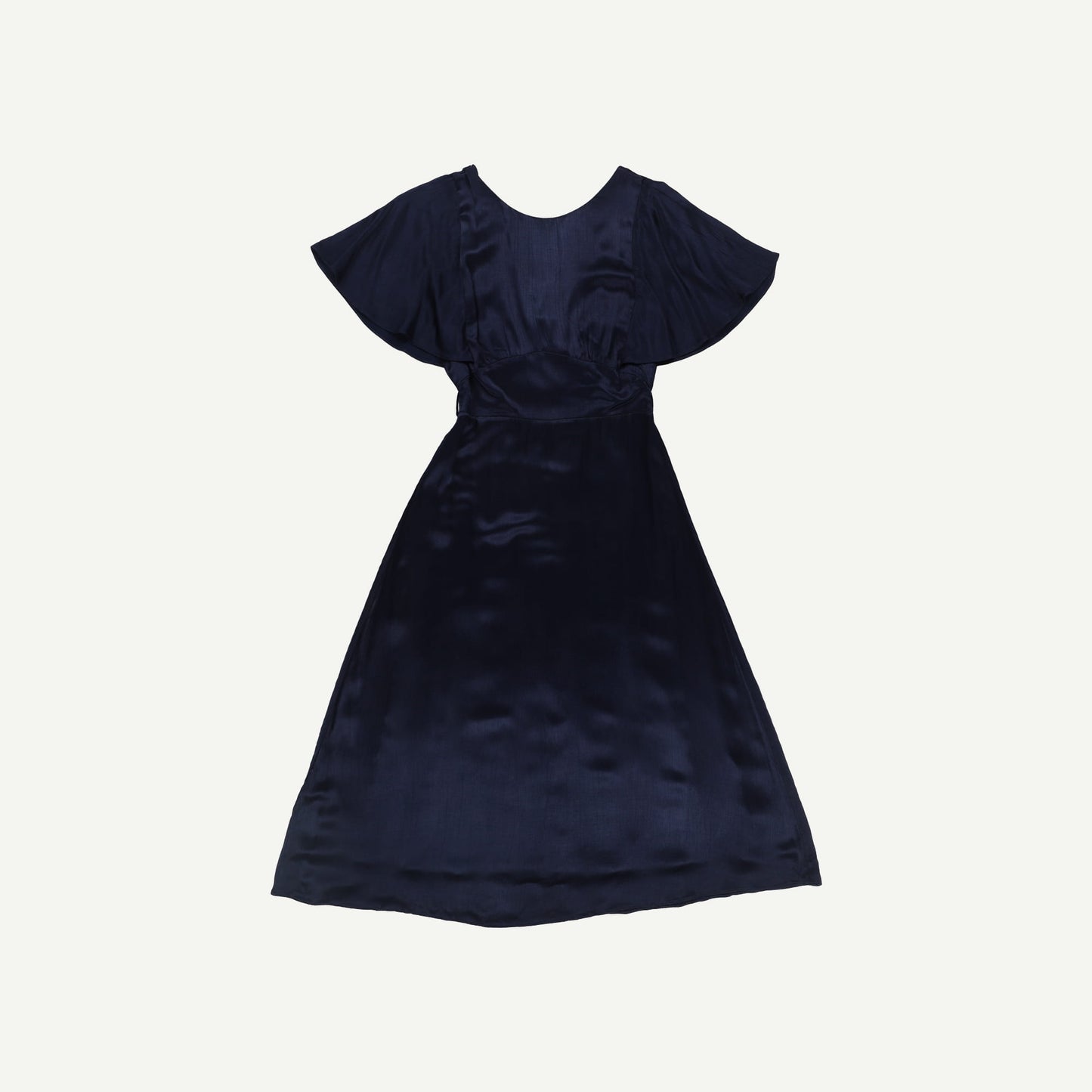 Crinkle Satin Dress