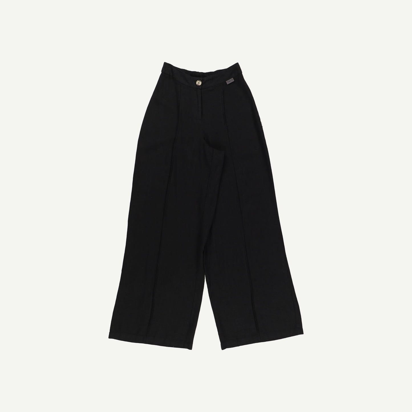Athens Linen Blend Tailored Wide Leg Trousers
