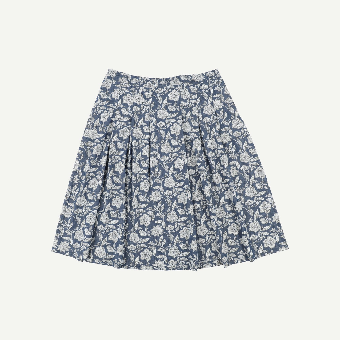 Jamboree Chambray Midi Skirt