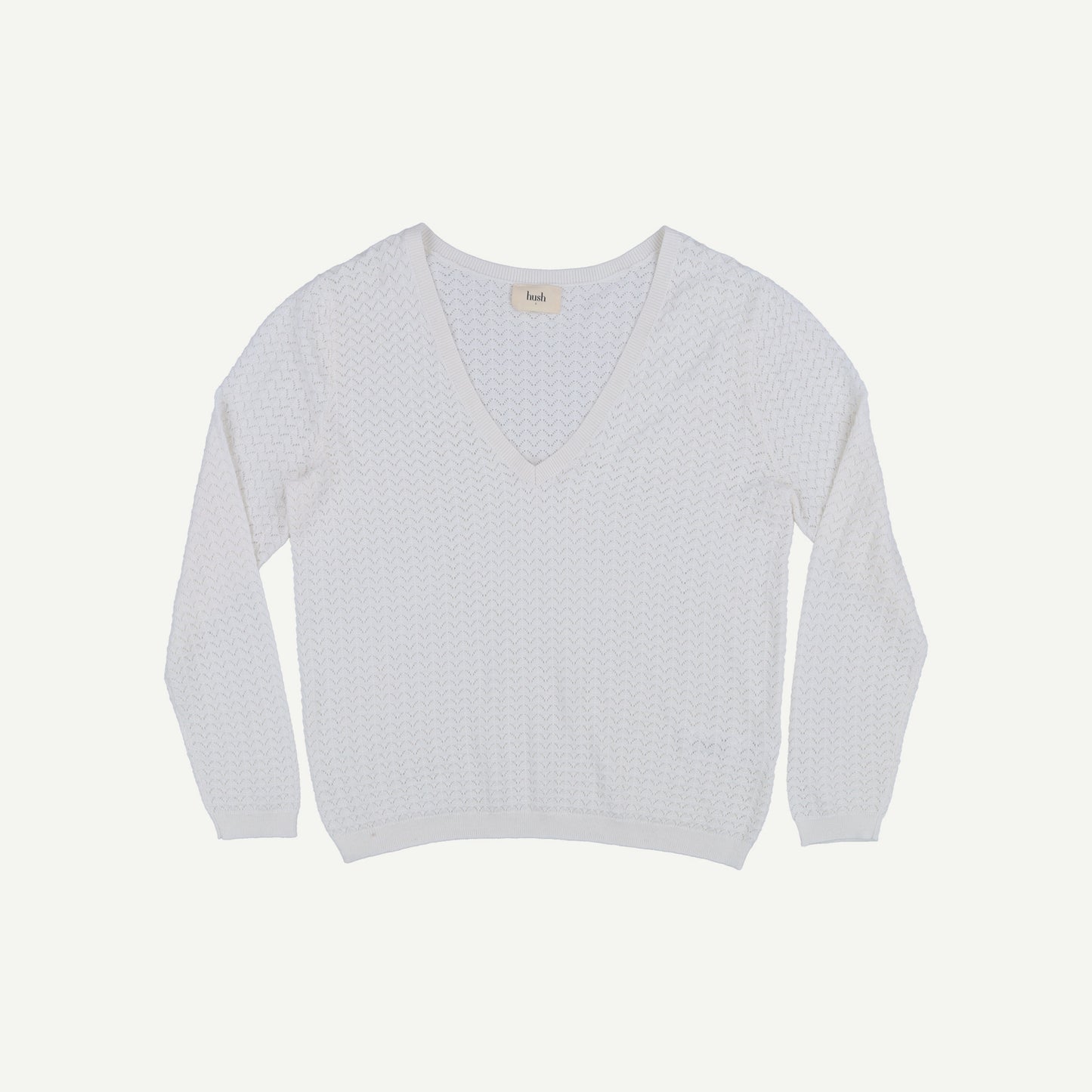 Izzie Knitted V Neck Jumper
