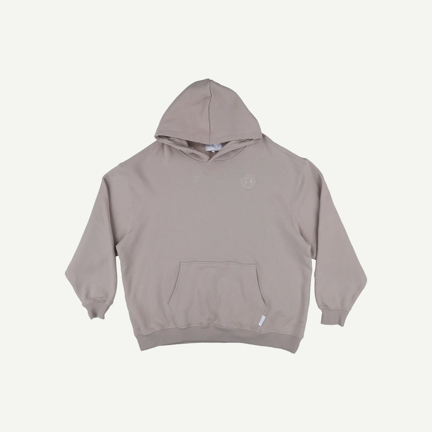 Club Oversized Hoodie With Embroidered Logo