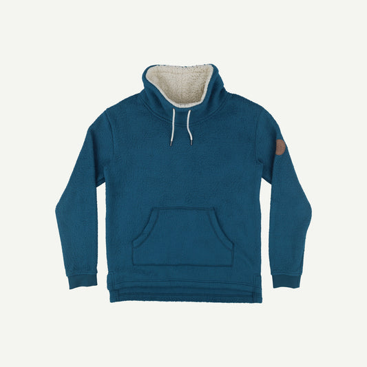Hazel Slouch Neck Recycled Sherpa Fleece