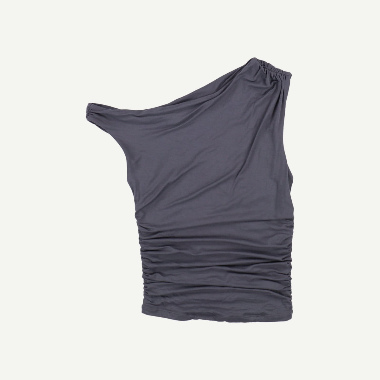 365 Asymmetric Ruched Side Top