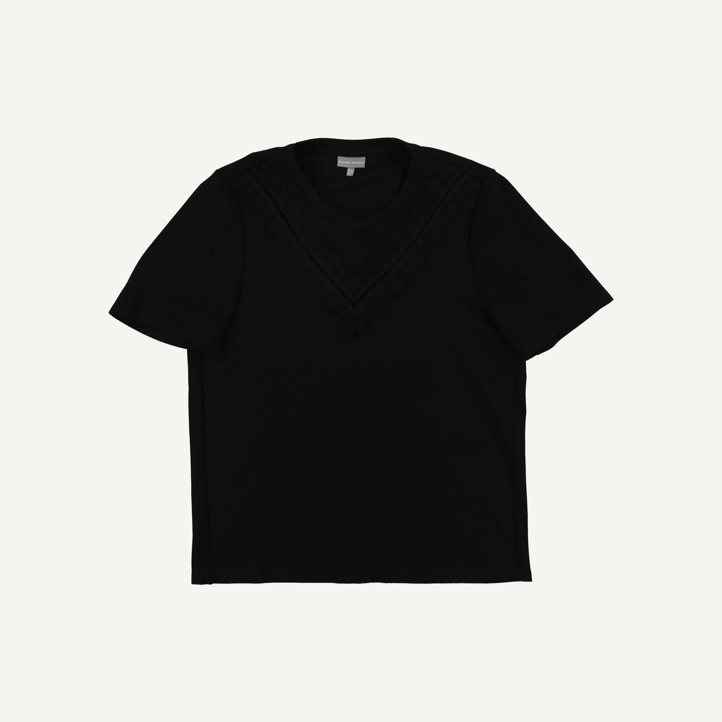 Lace Insert T-shirt