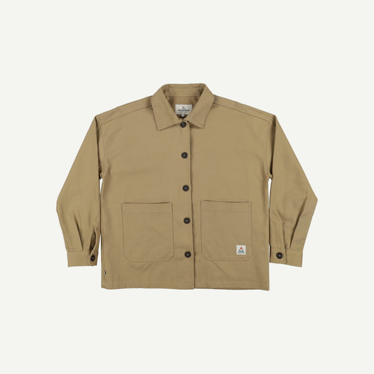 Forrest Organic Cotton Oversized Twill Overshirt