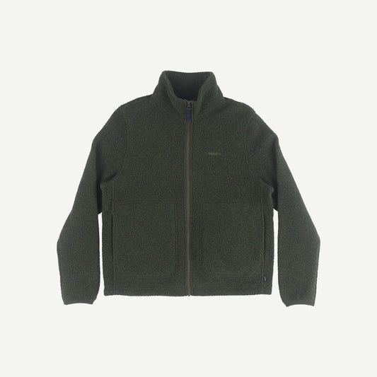 Budock Wool Zip Through Fleece