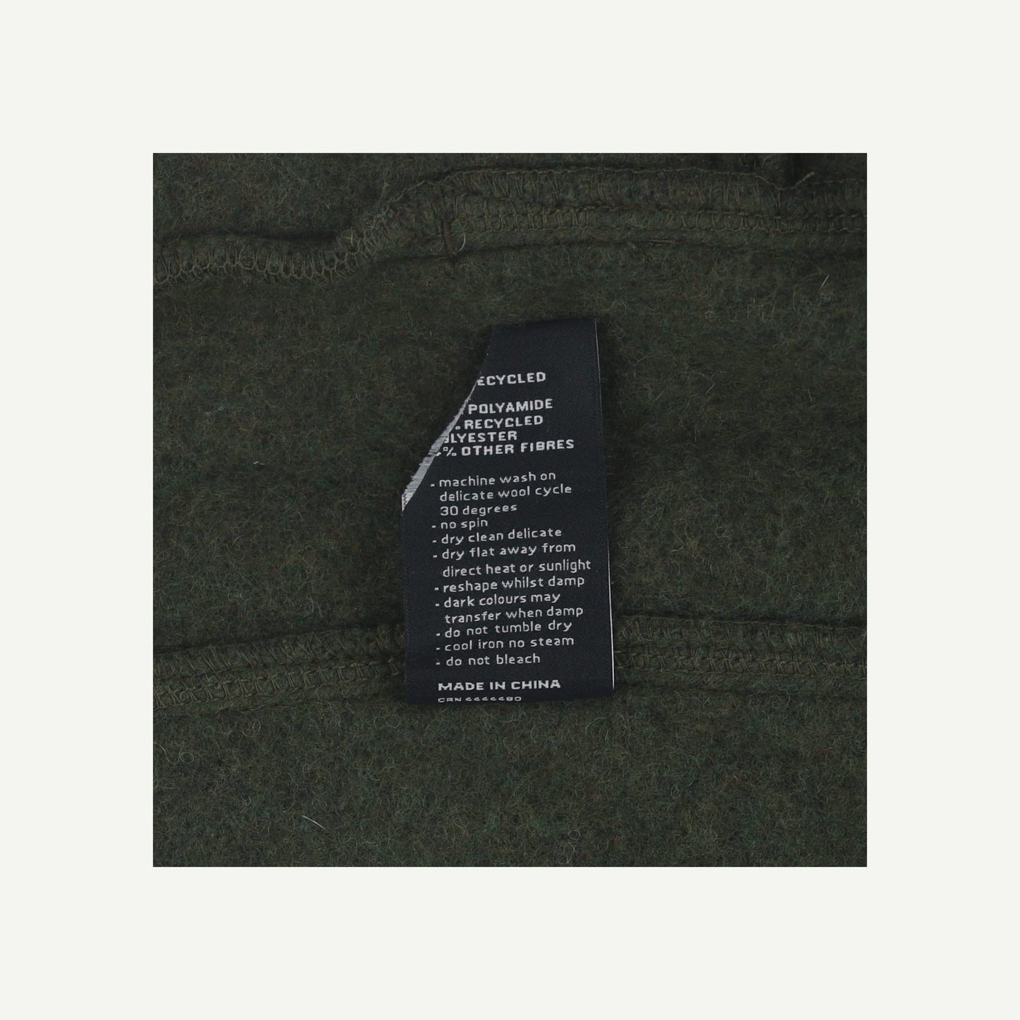 Budock Wool Zip Through Fleece