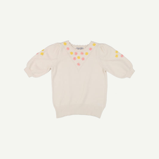 Floral Embroidered Top