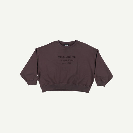 Studio Oversized Fit Girlfriend Sweatshirt