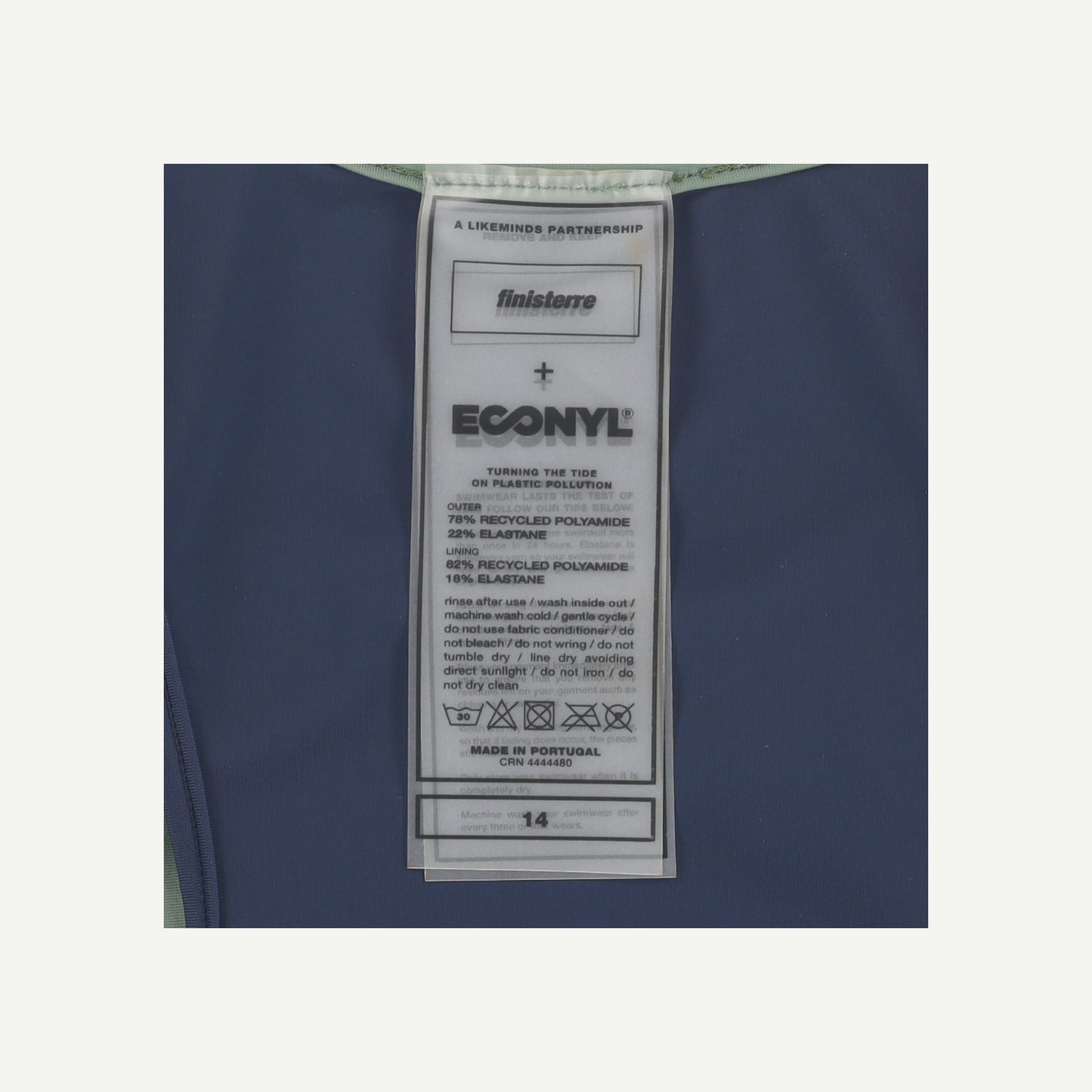 Finisterre X Econyl Bikini top