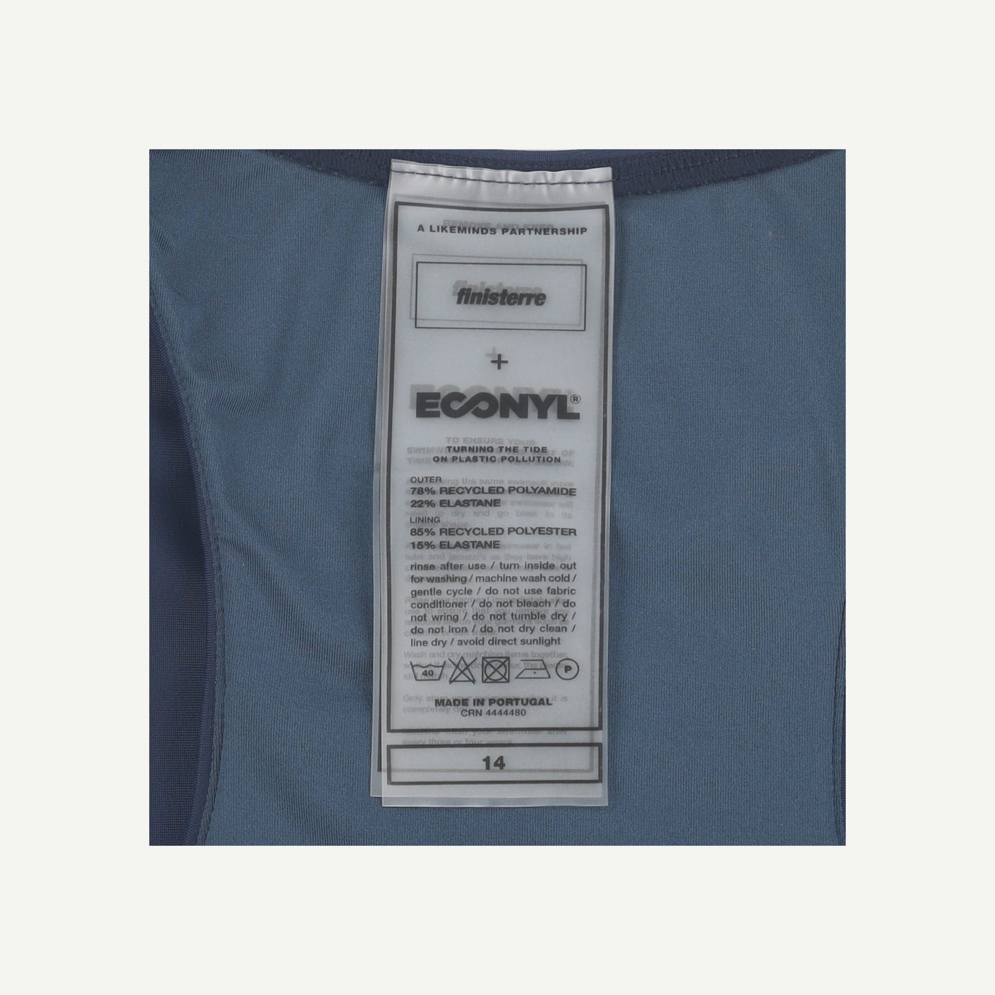 Finisterre X Econyl Bikini top
