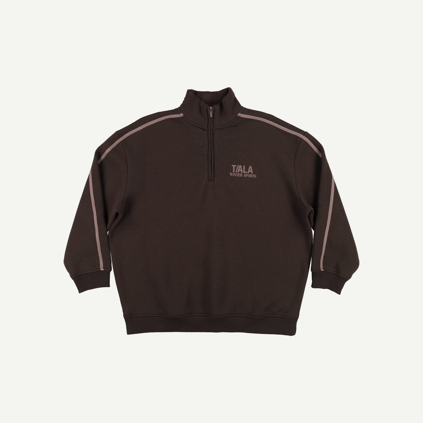 Winter Sports Oversized Quarter Zip Sweatshirt