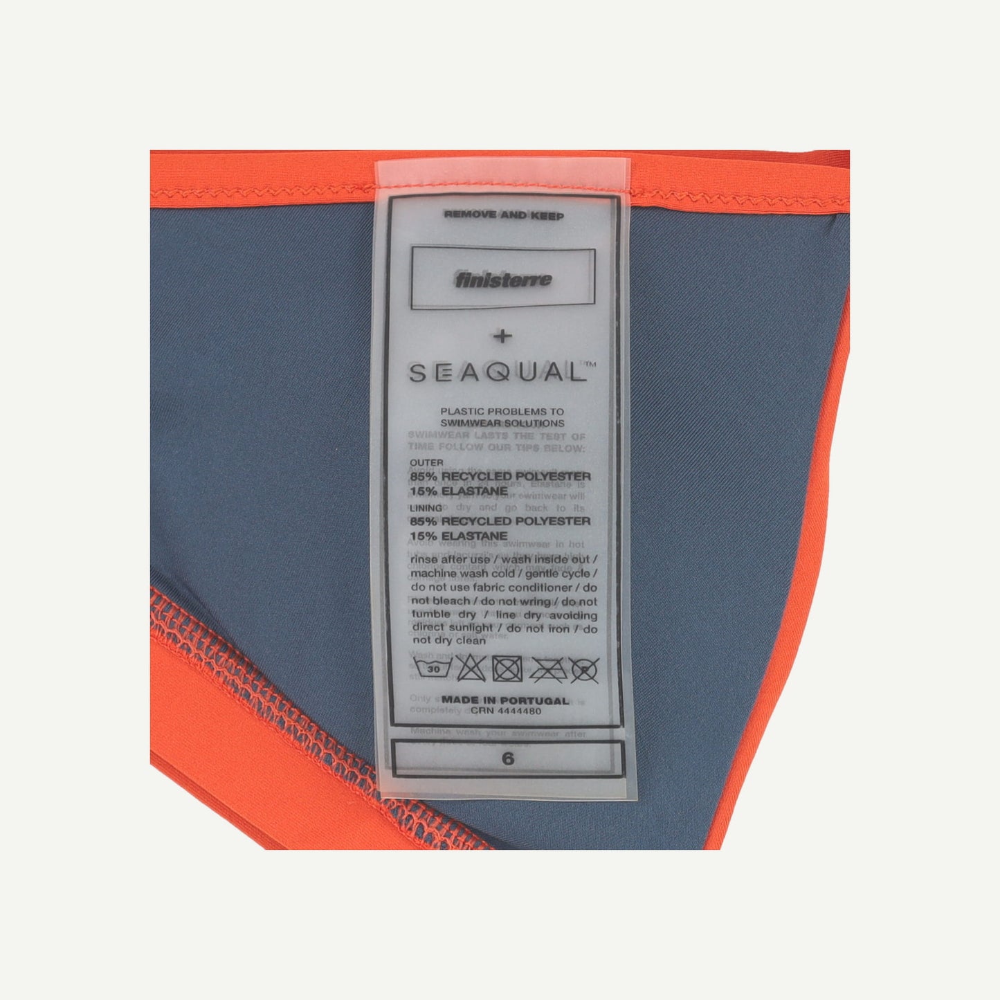 Finisterre X Seaquay Bikini top