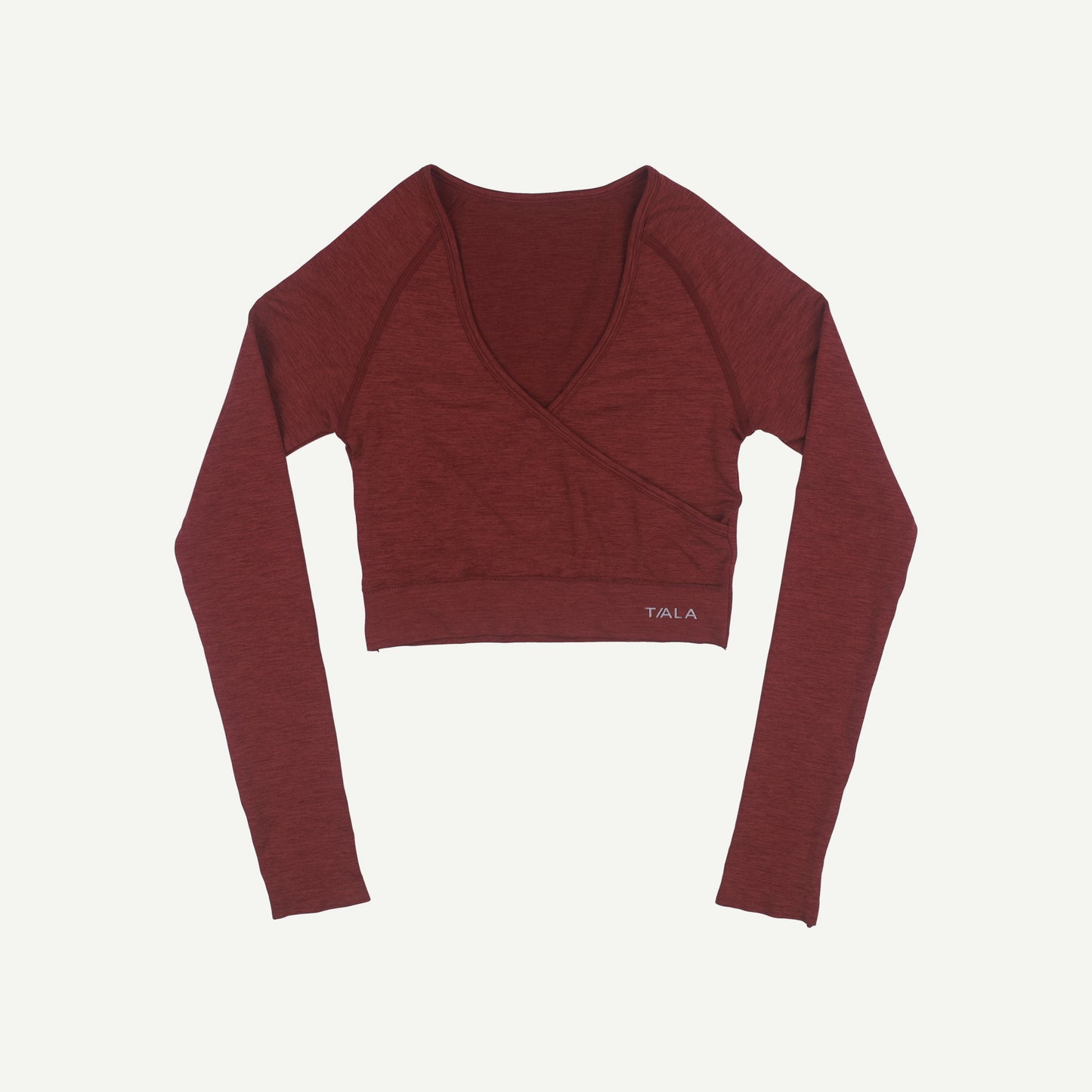 Sculpt Seamless Wrap Long Sleeve Crop Top