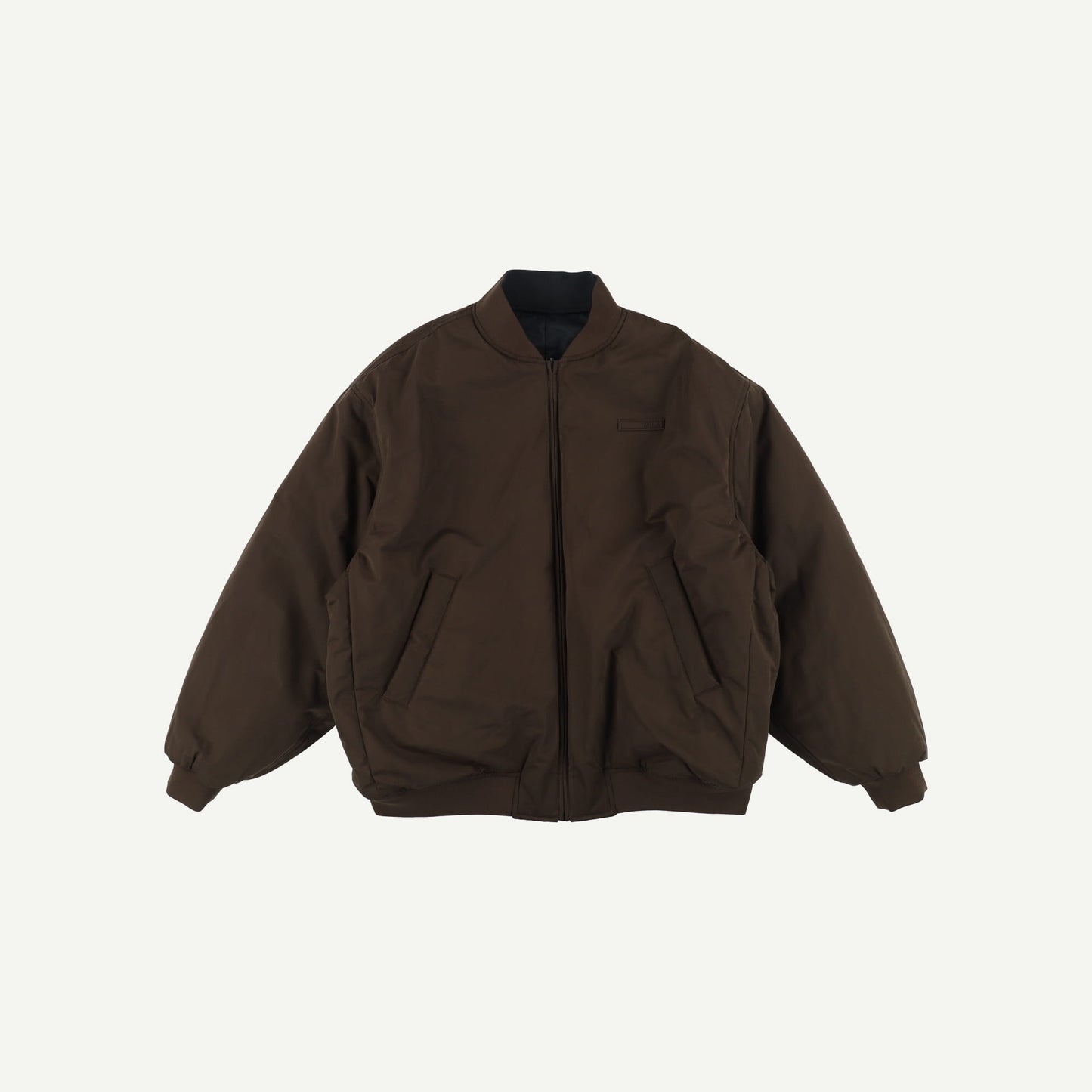 Reversible Oversized Bomber Jacket