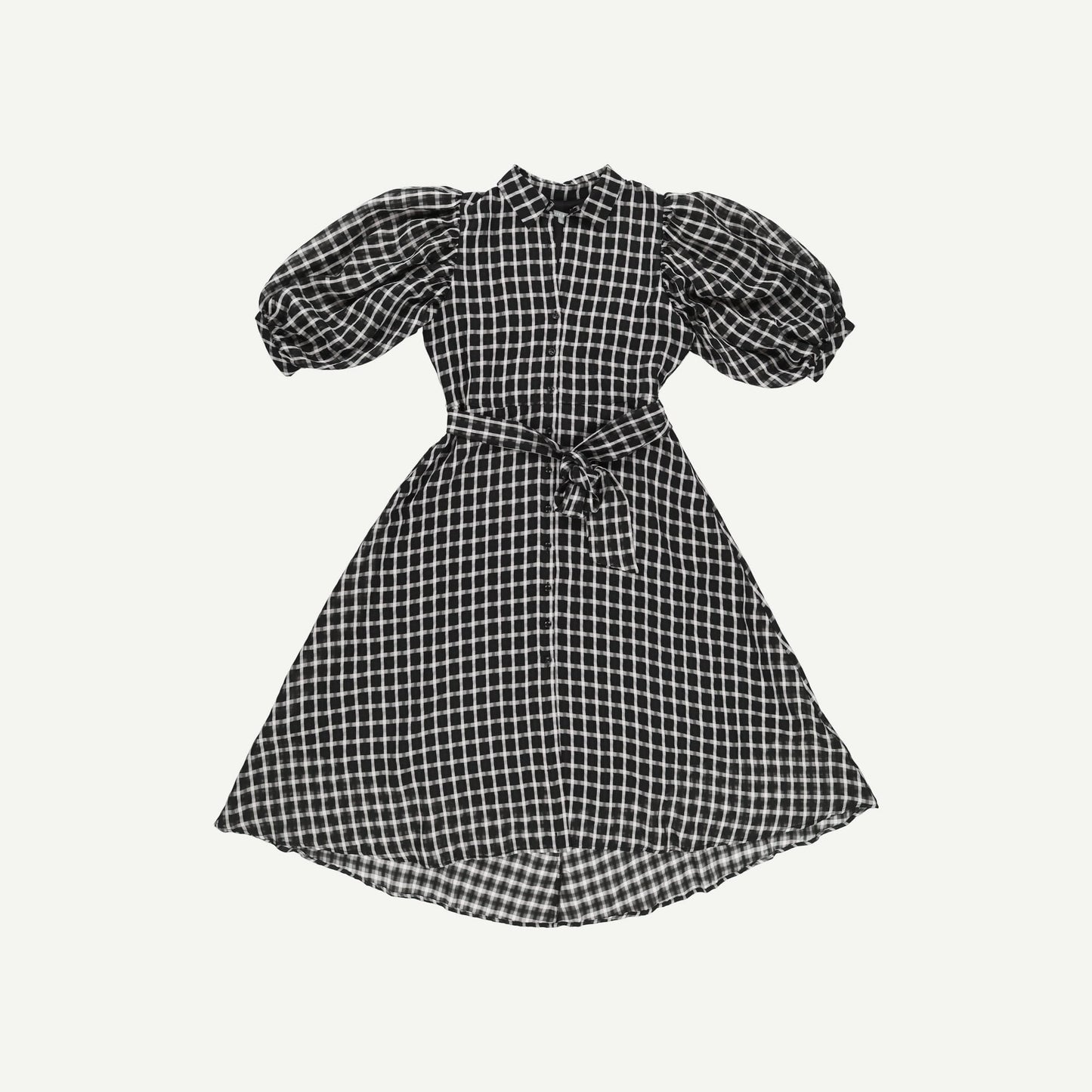 Mono Check Dress