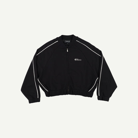 Contrast Piping Track Jacket