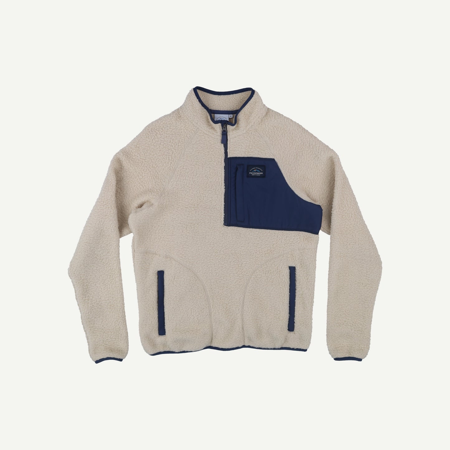 Offgrid 1/4 Zip Recycled Sherpa Fleece