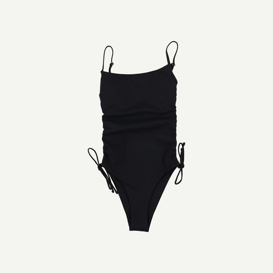 Cassia Ruched Adjustable Tie Side Shaping Swimsuit