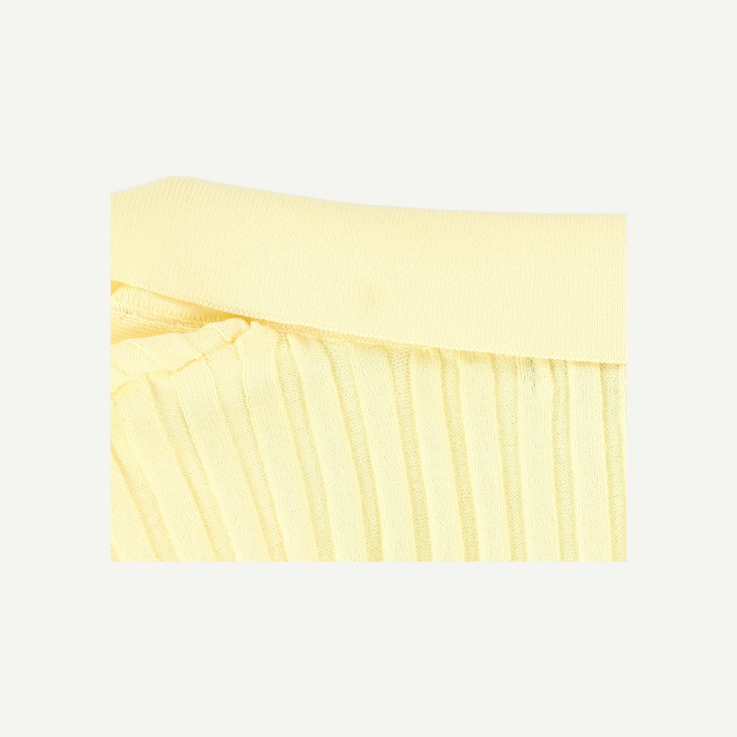 Ribbed Polo Top
