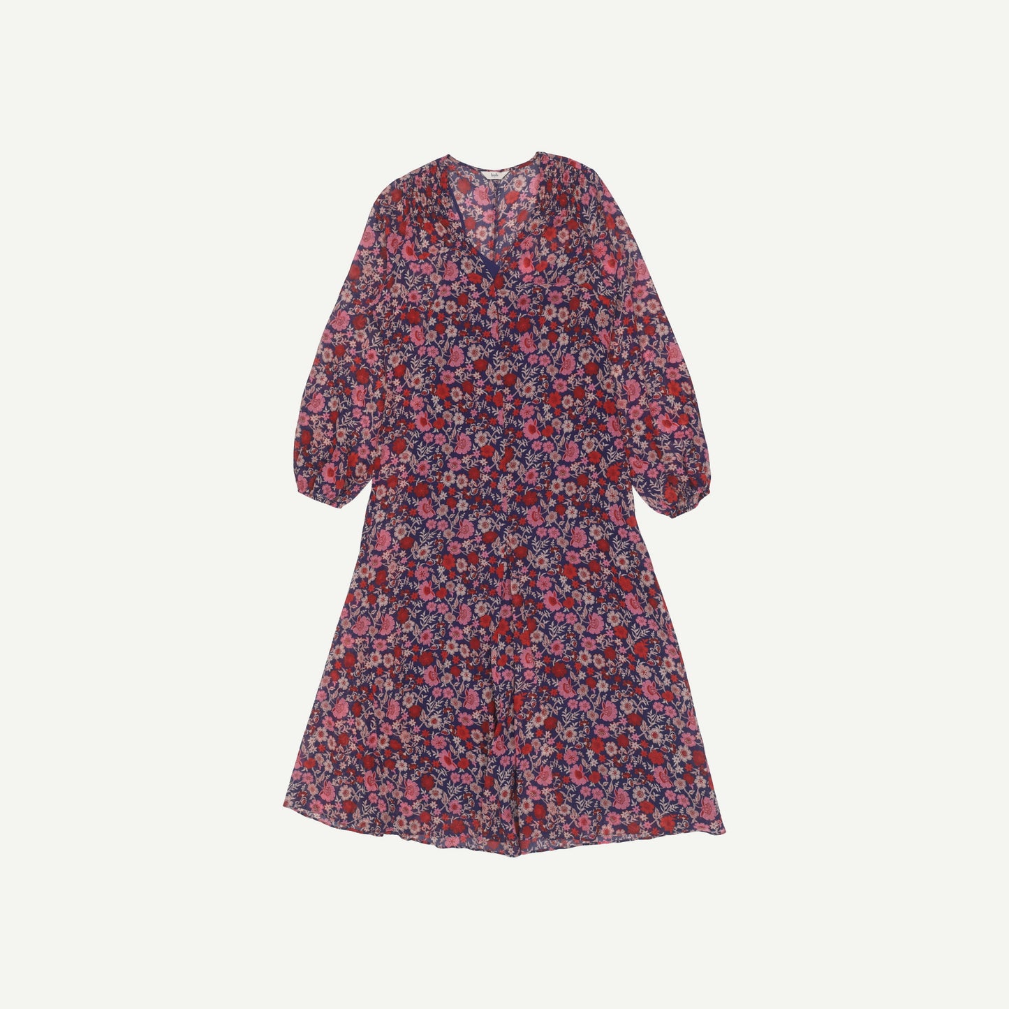 Demi Godet Midi Dress