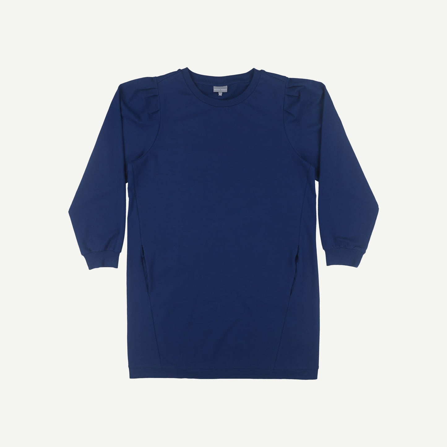 Pleat Shoulder Sweat Dress