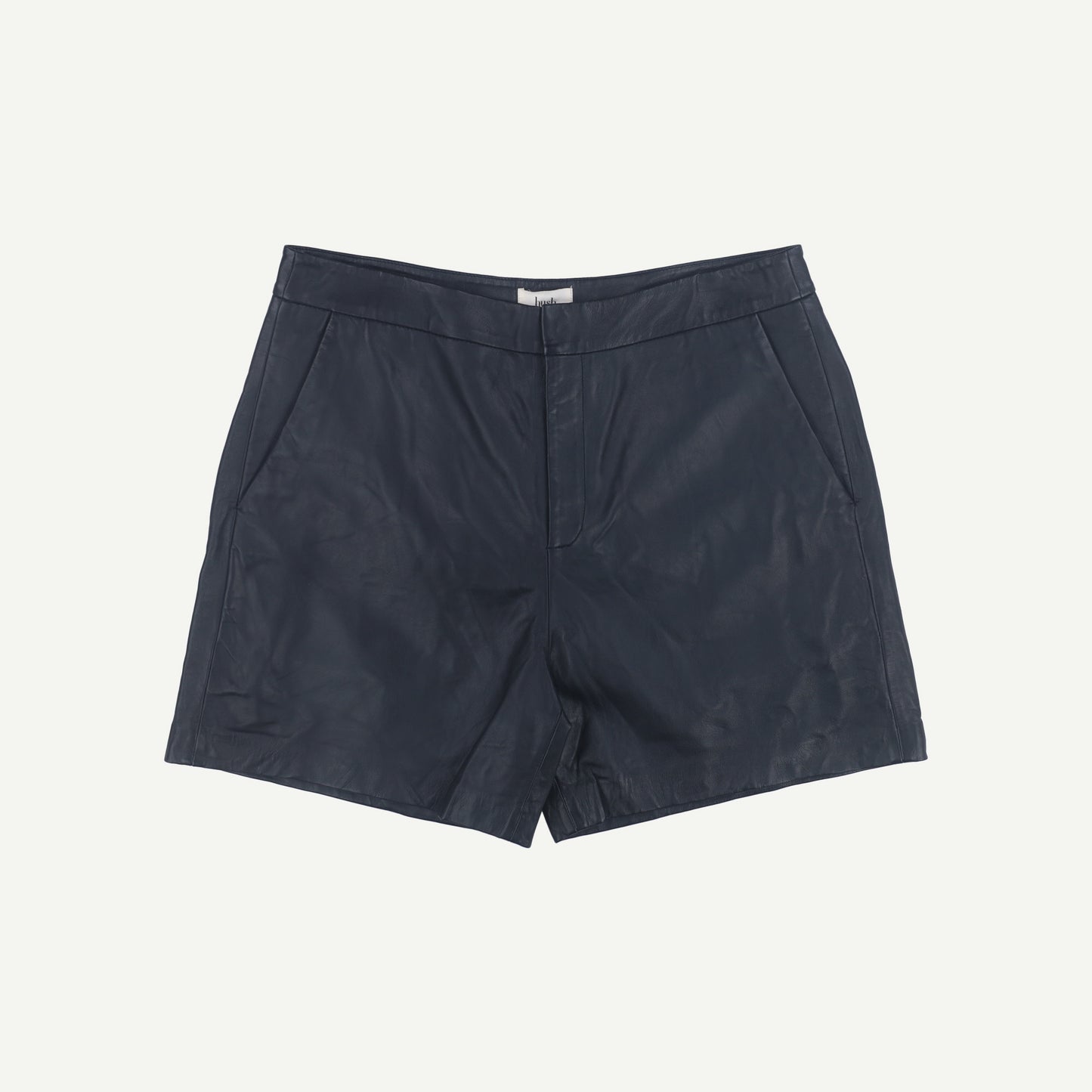 Paola Leather Shorts