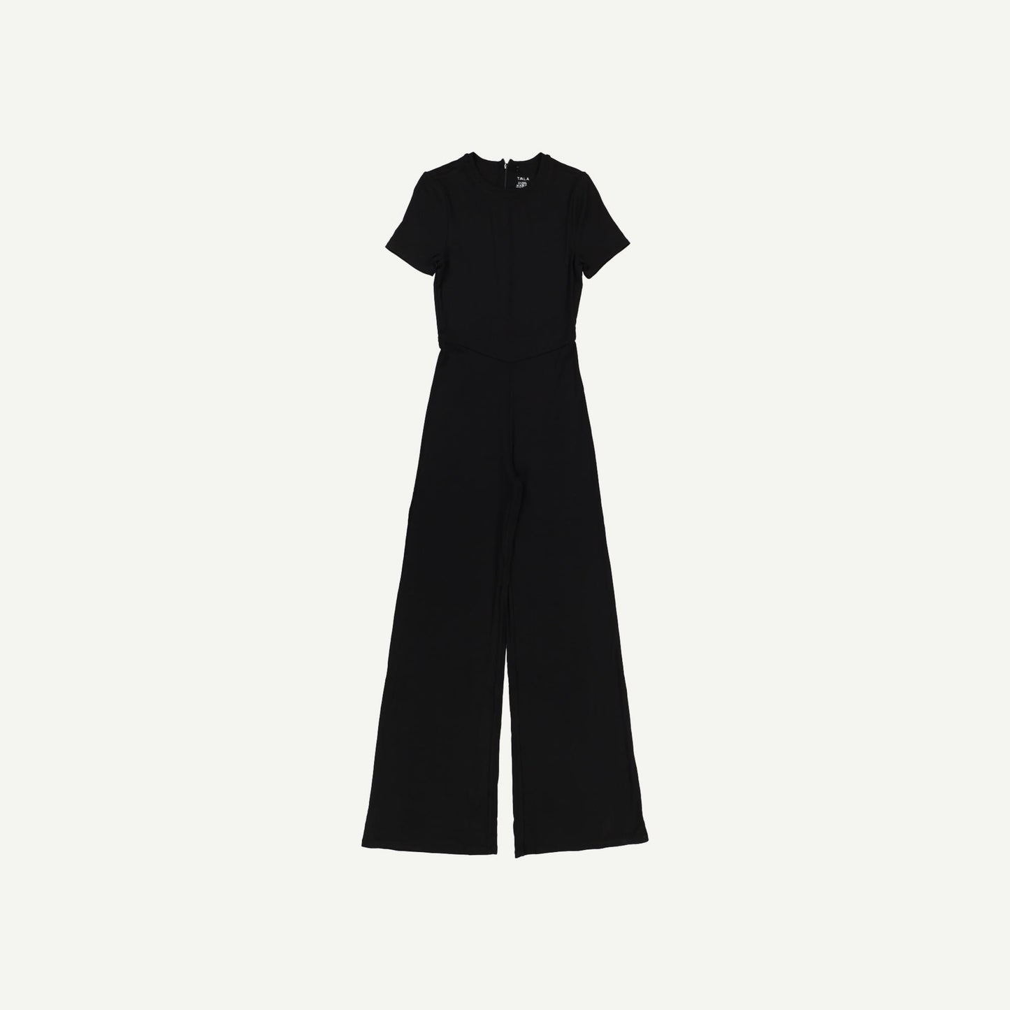 365 Sculpting Lounge Short Sleeve Wide Leg Jumpsuit