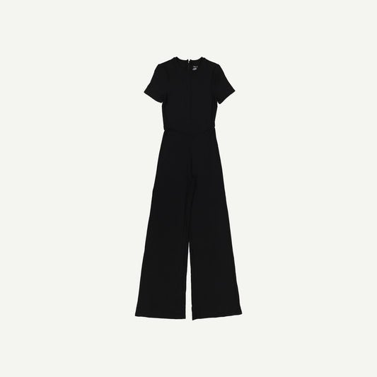 365 Sculpting Lounge Short Sleeve Wide Leg Jumpsuit
