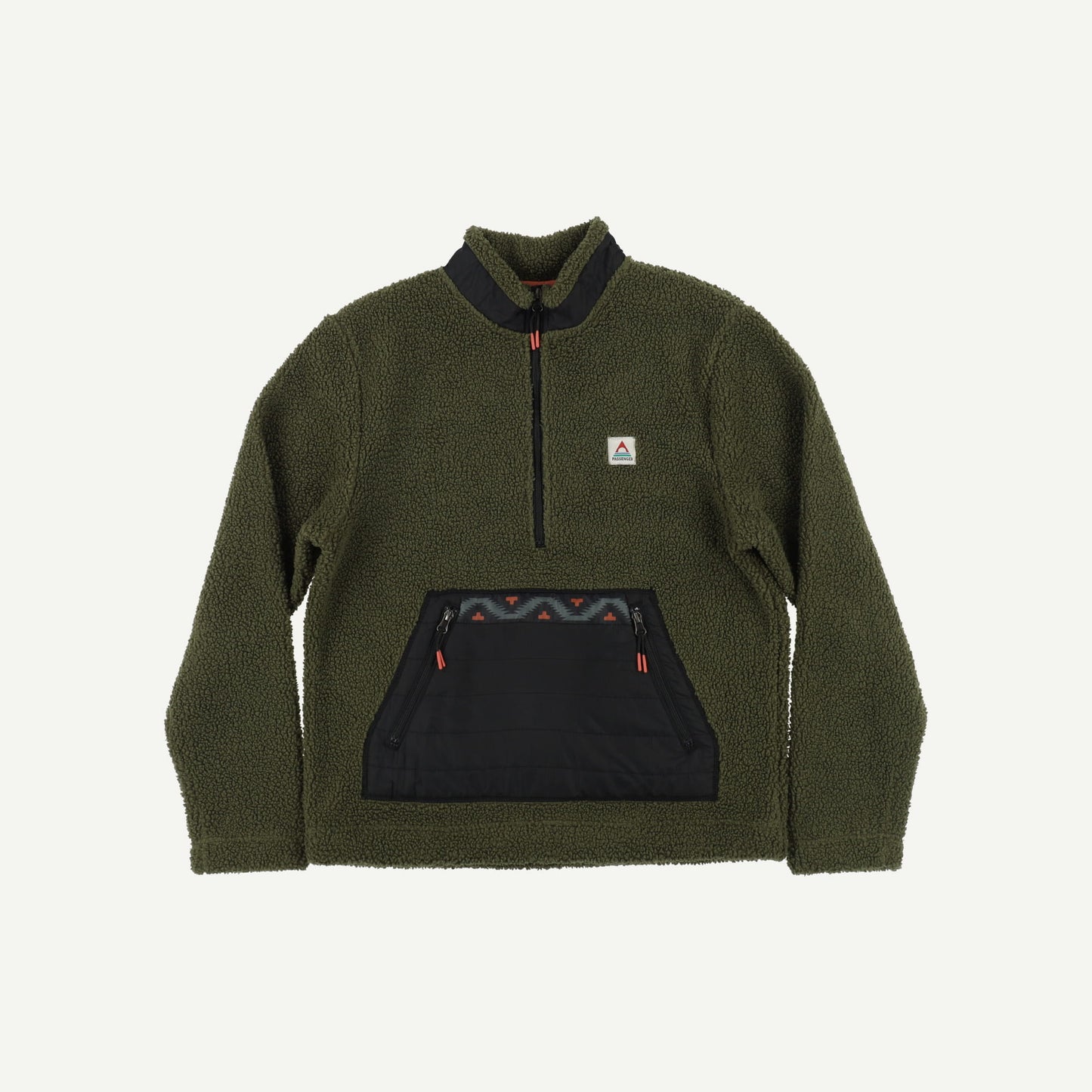 Oceanside Recycled Polar Lined Sherpa Fleece