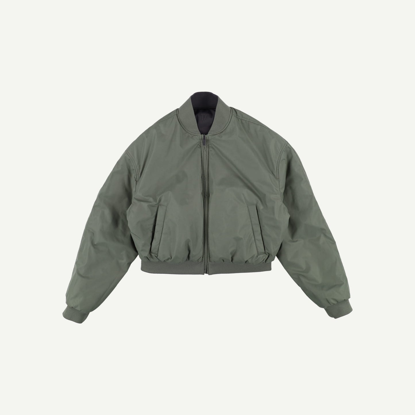 Reversible Oversized Bomber Jacket