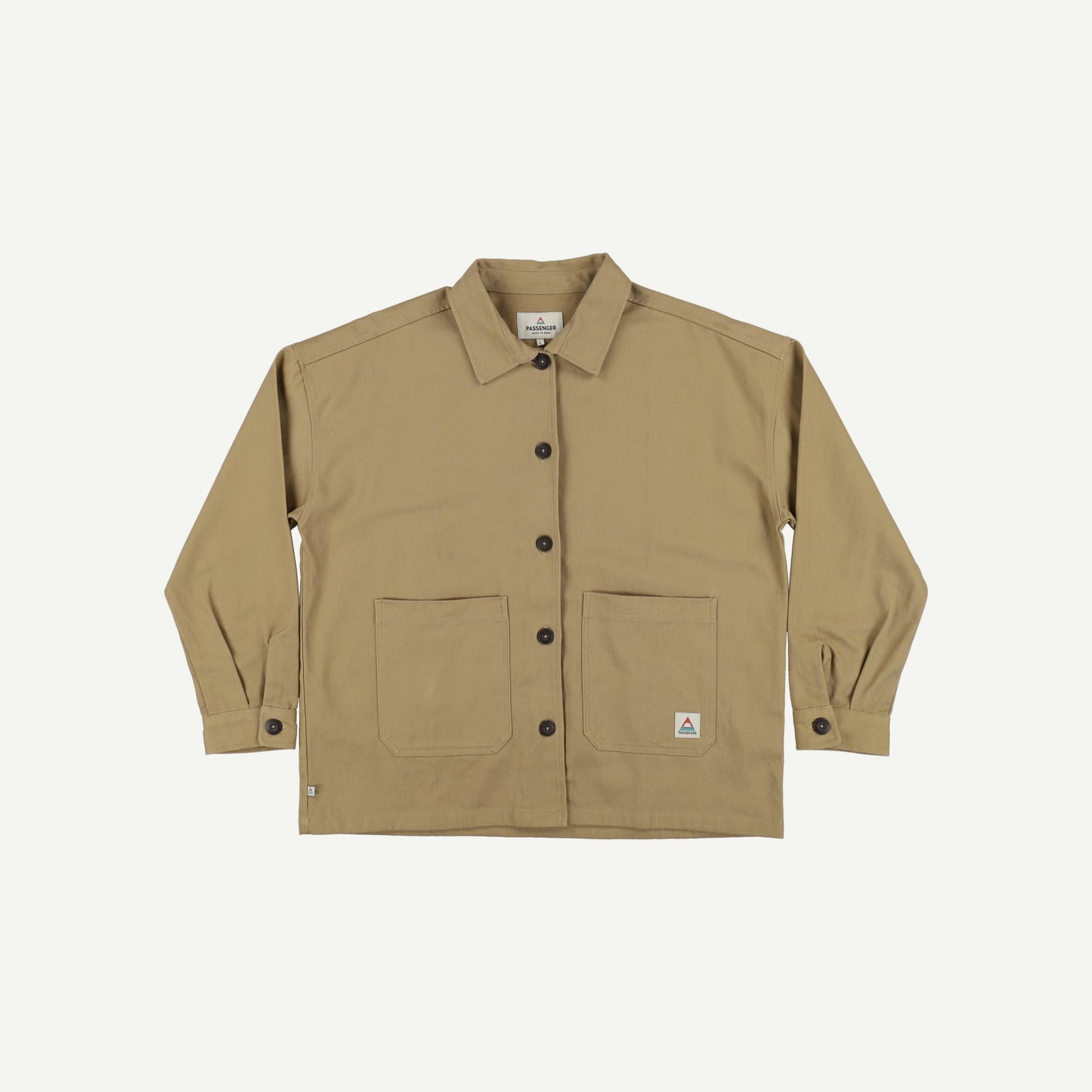 Forrest Organic Cotton Oversized Twill Overshirt