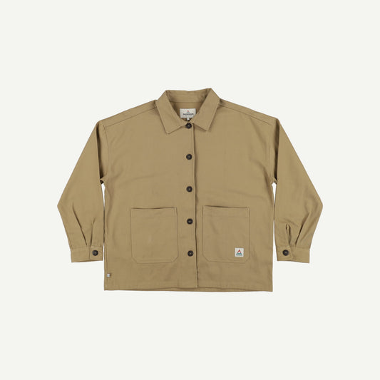 Forrest Organic Cotton Oversized Twill Overshirt