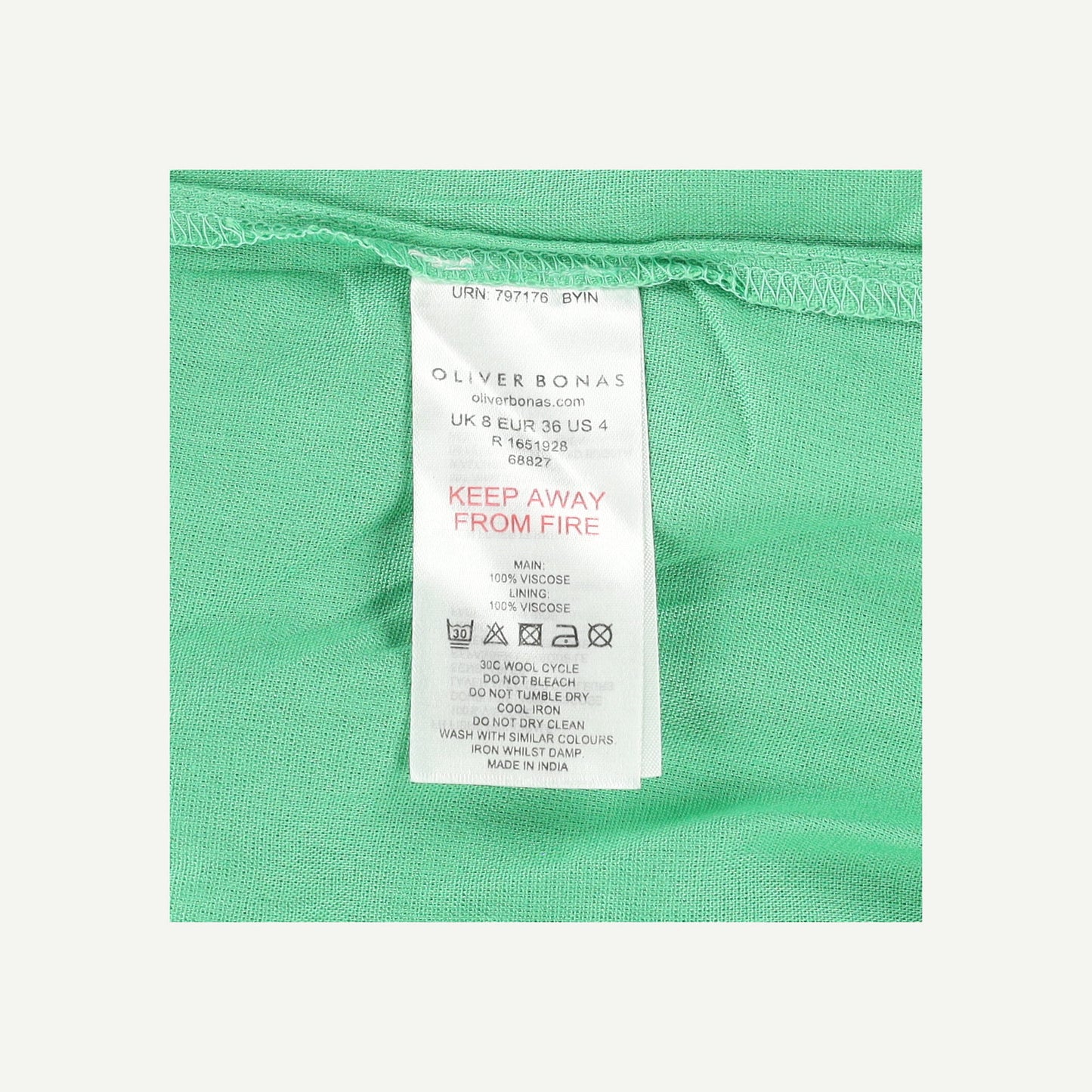 Interest fabric Dress