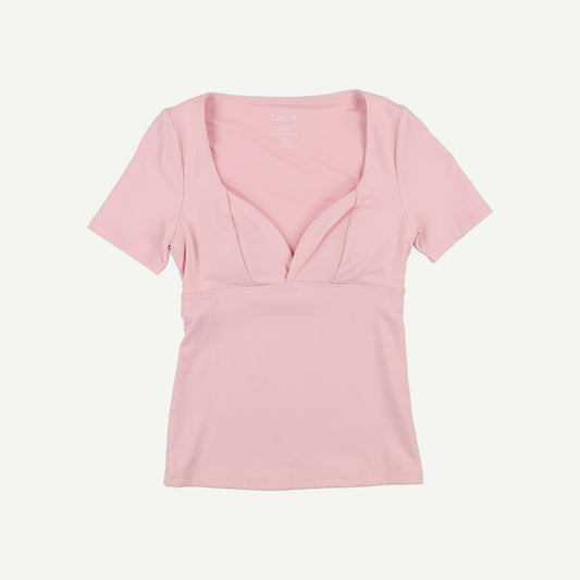 DayFlex Built-In Support Princess Seam Short Sleeve Top