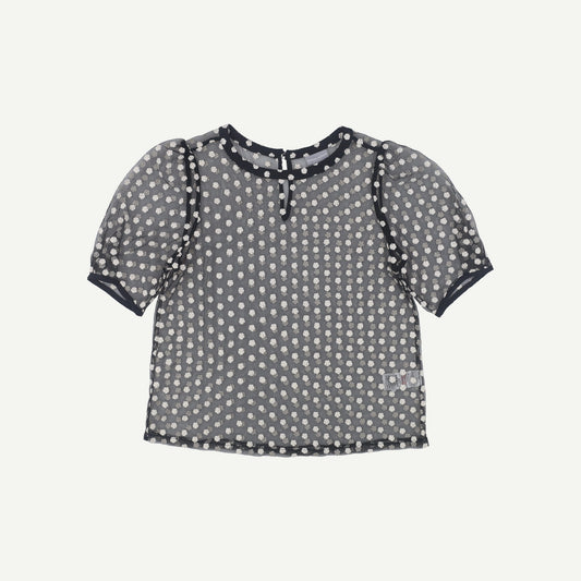 Mono Embroidered Top