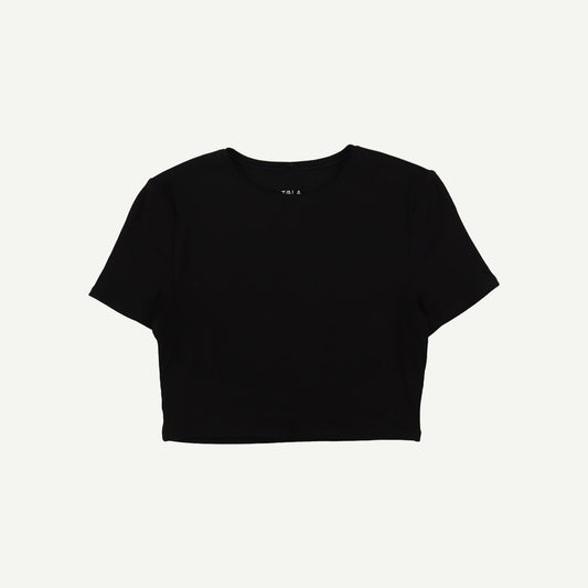 365 Sculpting Lounge Short Sleeve Crop T-shirt