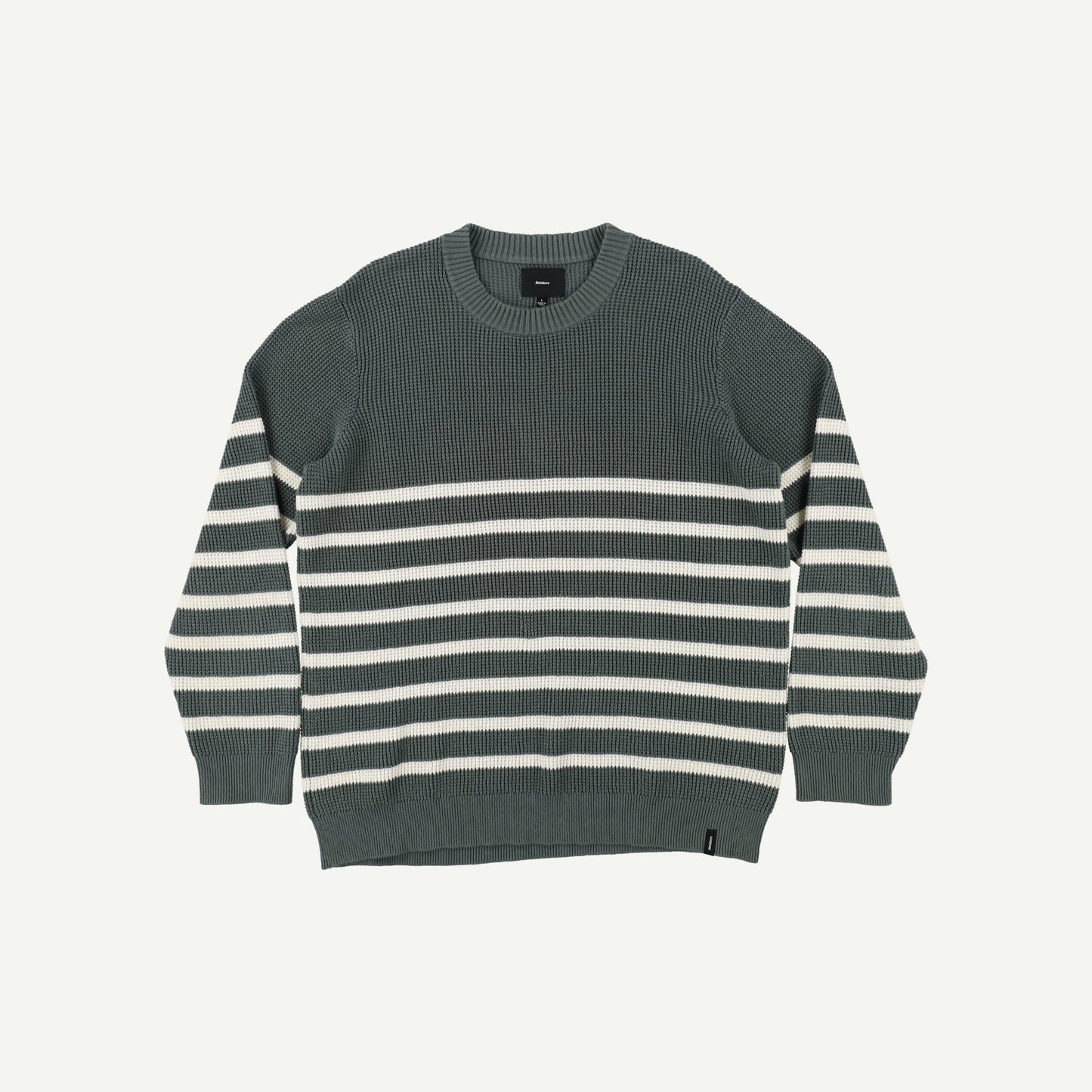 Trippet Striped Waffle Knit Jumper