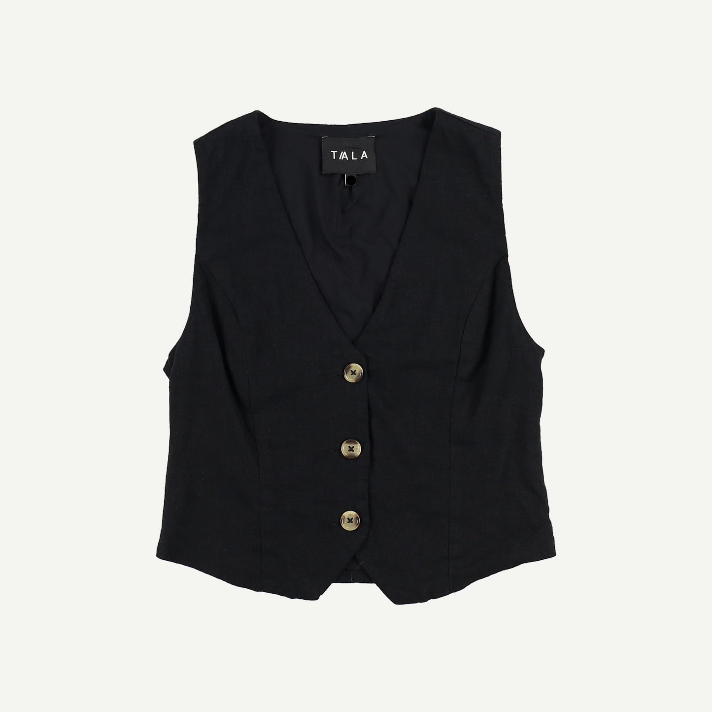 Cyprus Linen Blend Tailored Waistcoat