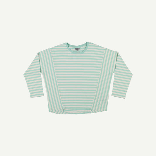 Stripe Relaxed Jersey Top