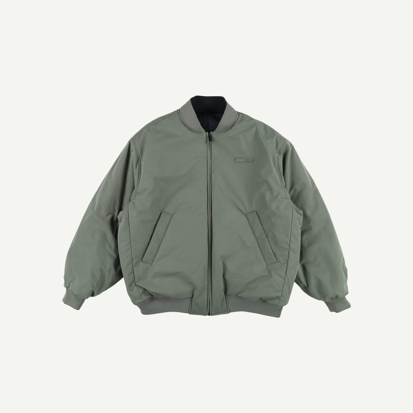 Reversible Oversized Bomber Jacket